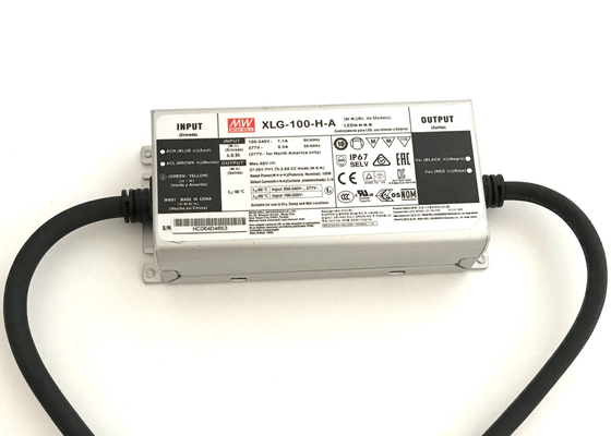 Nguồn điện LED không đổi AC DC Meanwell 100 Watts XLG-100-H-A IP67