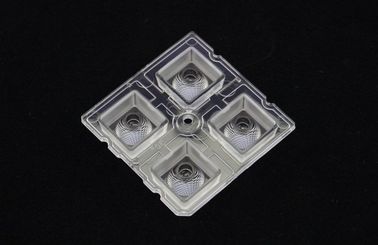 Mua PMMA Led Collimator Lens , 4 in 1 Led Optical Lens For SMD 5050 Led Lamp sản xuất trực tuyến