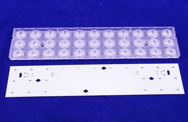 Mua Ống kính quang học 30 độ Led, ống kính LED PMMA cho ánh sáng máy giặt tường sản xuất trực tuyến