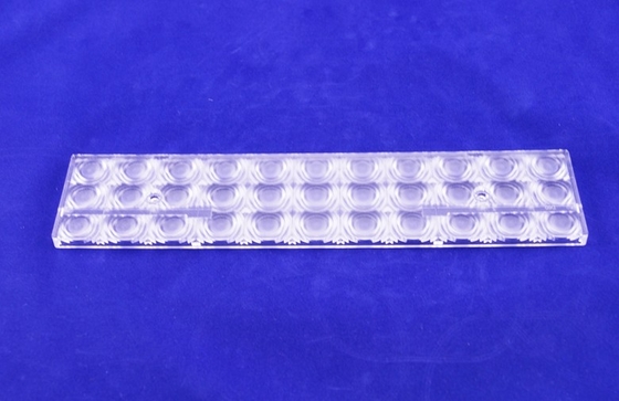 Waterproof PMMA Led Street Light Lens , Micro Led Array 60 Degree Beam Angle