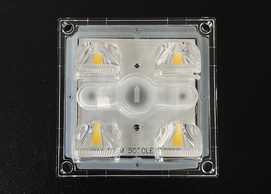 Mua 10w 15w 20w vuông 5050 SMD LED module ống kính chống nước 50x50mm 4 trong 1 60/90/75x150 độ sản xuất trực tuyến