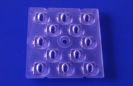 12 IN 1 Optical PC LED Lens Array TYPE3 3030 SMD Lens for LED Street lamp