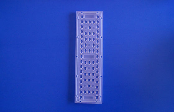 TYPE3 64pcs  3030 LED Lens 250*74mm Plastic Material Led Street Light Lens Array