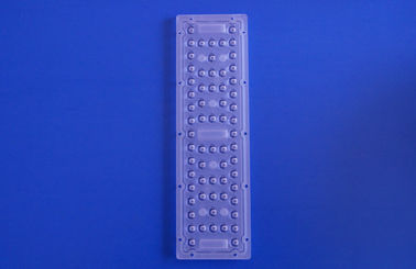 Mua TYPE3 64 cái 3030 LED Lens 250 * 74mm Chất liệu nhựa Led Street Light Lens Array sản xuất trực tuyến