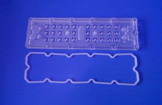 28 LED 3030 SMD LED Lens With Wide Angle 80x150 Degree For Streetlight Retrofit Kits