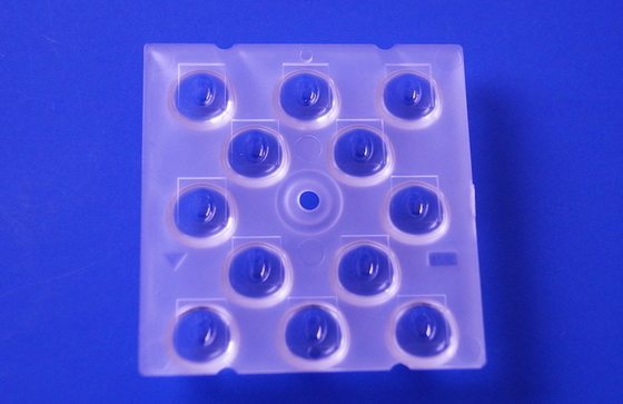 TYPE IV Optical Array Lens 12 in 1 3030 SMD Lens For Street Lights