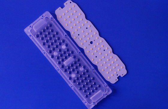 90 Degree 72W Solar Street Lighting Module Led Optics Lenses Small Footprint