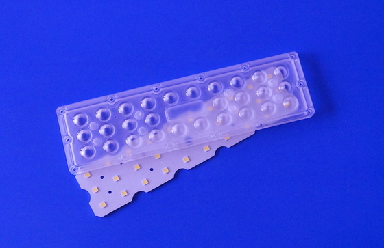 Wide Beam Angle LED Street Light Module 130 Degree High Bay Light With Optical Injection Lens