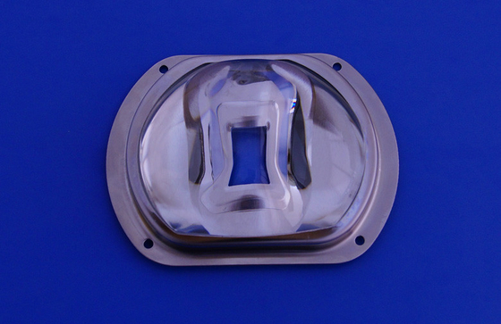 100W Bridgelux Led Glass Lens , Led street light optical glass lens