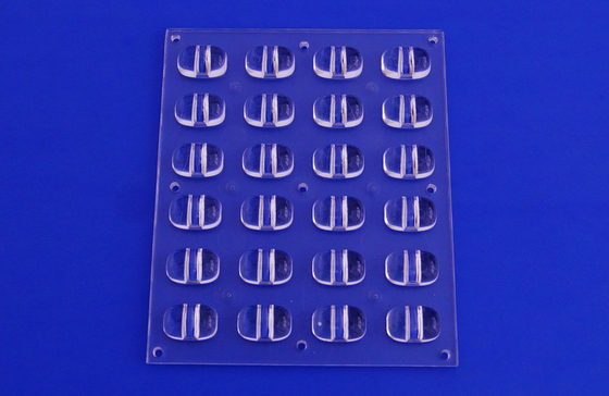 PCB Module LED Lens Array 75x135 Degree For Street Lighting Components