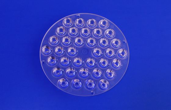 15 30 45 Degree RGB Optical PMMA LED Lens Array LED Lamp Lens 36W