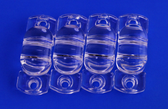 High Power LED Optical Lens COB / SMD 120 x 45 Degree PMMA 93% Transmittance