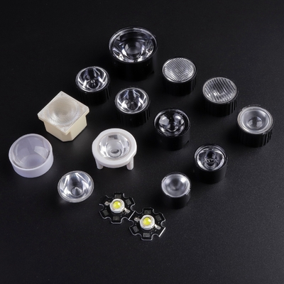 Mua Ống kính Led PMMA tùy chỉnh rõ ràng, ống kính acrylic 1W 3W cho nắp đèn pin Led sản xuất trực tuyến