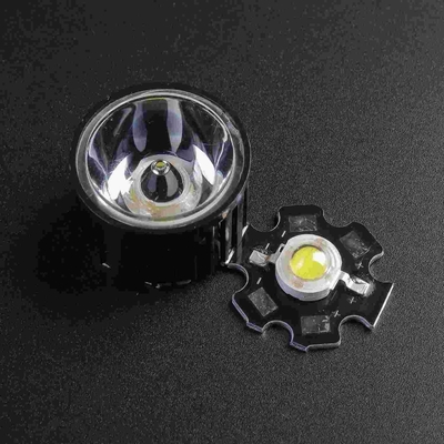 Mua Ống kính đèn led quang học 1W Ống kính Led PMMA có bề mặt hạt nhỏ sản xuất trực tuyến