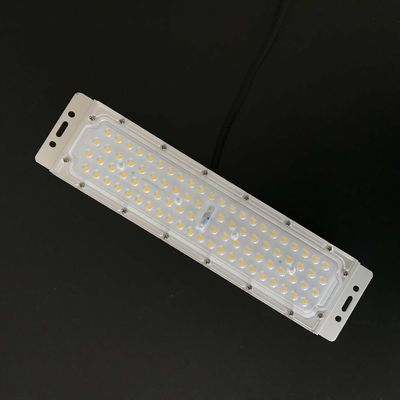 Heat Sink 14 Parallel 3030 LED Lens 50w Optical PC Led Street Light Lens