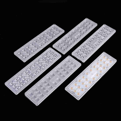 Mua Ống kính LED 5050 SMD Mảng PC LED Ống kính quang học 270x75mm cho đèn đường Led sản xuất trực tuyến