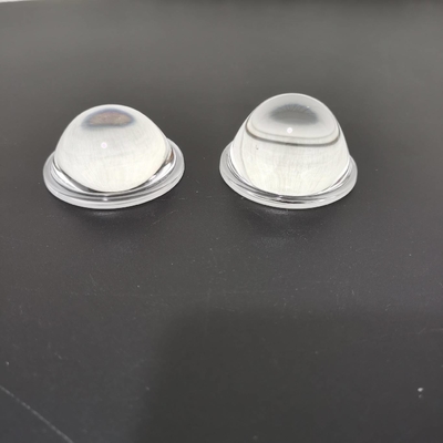 Dia 50mm Height 24mm cob led reflector , optical glass lens for led road lamp