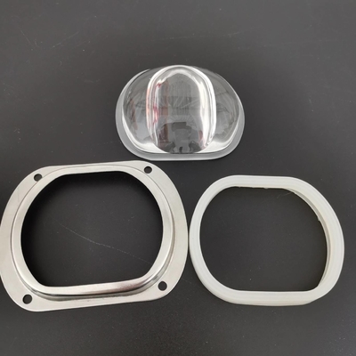 50W High Power COB Glass LED Street Light Lens 10W-100W LEDs With Metal Holder