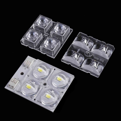 4 In 1 5050 LED 50x50mm SMD 3030 Led Lens For High Bay Light