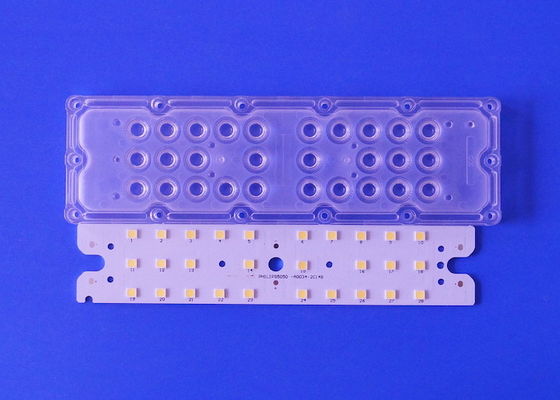 100W Linear Stadium LED Street Light Module 28 LED Points 5050 SMD 30 / 60 / 90 Degree