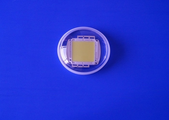 150W COB High Power Led Glass Lens 130mm Diameter DC20-34V For High Bay Light