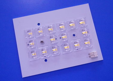 Mua 16 LED Street Light Module PCB Mặt nạ hàn trắng với 8 ống kính LED Typeii-M sản xuất trực tuyến