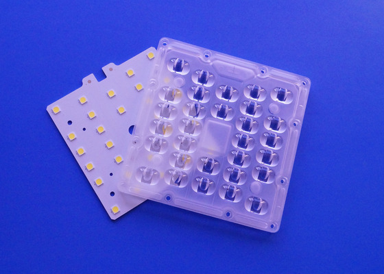 Square Shape 130x130mm SMD 5050 Led Light Module With Heat Sink