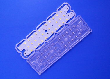 Mua Mô-đun đèn đường LED High Bay tuyến tính 28 Đèn LED Điểm 5050 Ống kính có bảng 40x110 độ sản xuất trực tuyến