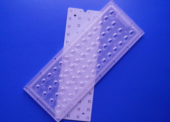 56 LED 4 Pieces 3030 SMD Street Lamp Module Type 4 Lens 100-200W Optical Grade PC