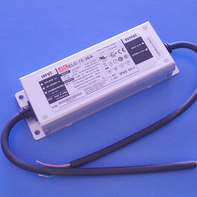 Mua ELG-75-36A IP65 48 ~ 75W Điện áp không đổi Bộ điều khiển đèn Led hiện tại không đổi MEANWELL sản xuất trực tuyến
