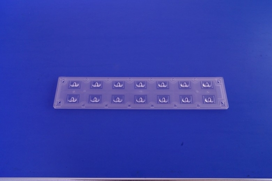 14W LED Collimator Lens , PC Led Street Lighting Lens