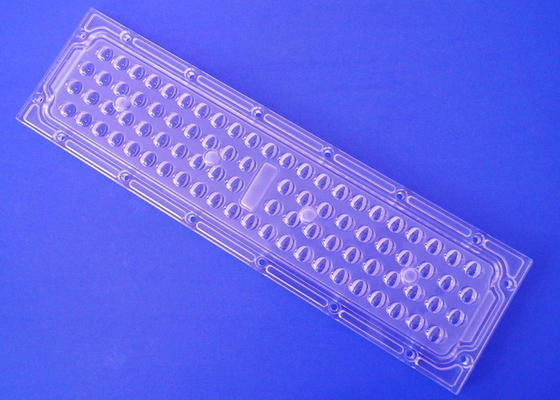 200W SMD3030 136x78 Degree Array PC Lens For Street Light
