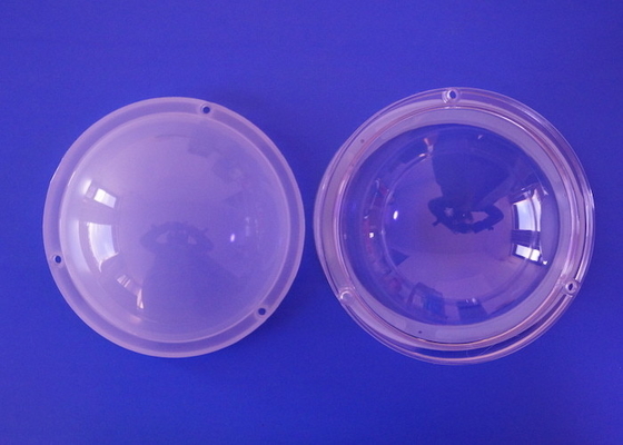 200W 300W Transparent Plastic LED Cover 168MM Dia With Gasket