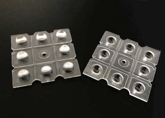 30 Degree PMMA Square LED Lens Array SMD5050 High Power Small Size