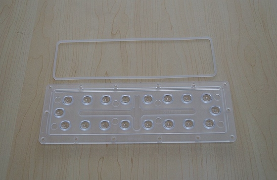 18W 90x90 Degree LED Reflector Lens / Led Optical Lens For Street Lighting