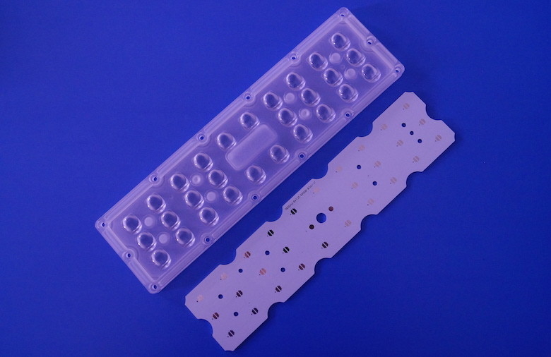 TPY IV 28 LED 4 pieces 3030 SMD LED Module with lens for Urban lights , 140-150LM/W