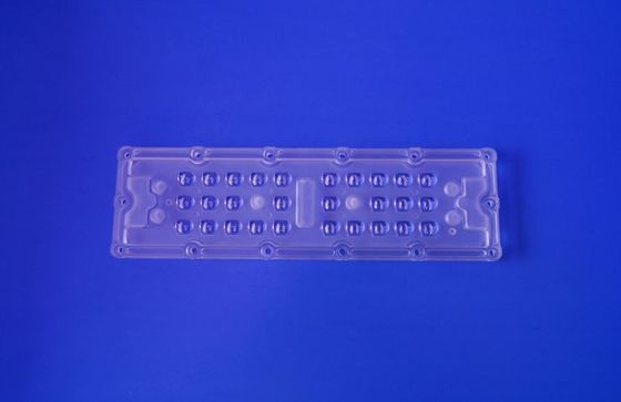 Customized SMD 5050 LED Lens Array 28 in 1 with 80x150 Degree Beam Angle for Street Light
