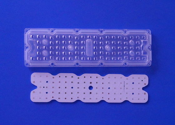 70x140 Degree 80 LED Street Light Module 3030 3535 SMD Road Light Parts High Light Output