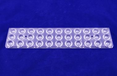 Ống kính đèn led đường phố 33W / Ống kính đèn led PMMA 20 30 60 90 độ