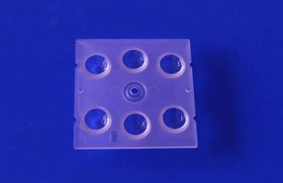 6 LED 5050SMD PC LED Lens Array 90 degree High bay light multi lens array