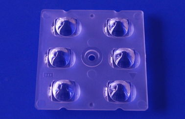 6 trong 1 với 5050 PC LED Lens Array TYPE III Mô hình chùm cho đèn đường