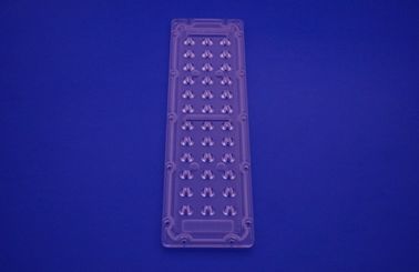 Chất liệu PC Ống kính LED SMD 3030, Ống kính Led công suất cao 250x74mm Dòng bền