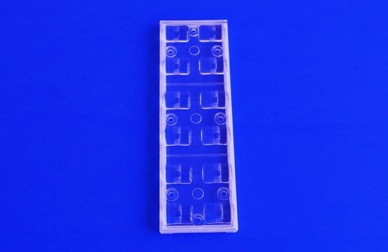 90x126 Degree 12W Led Array Lens Transparent PMMA 93% Transmittance