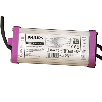 Xitanium Xi LP 150W 0.3-1.05A S1 WL I175 150w IP67 Kiểm soát không thấm nước điện liên tục LED Driver cho đèn đường