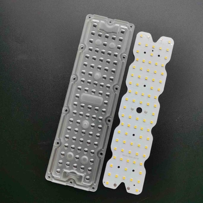 Mô-đun đèn đường 90 độ Led PC Quang học 50w SMD3030 Miếng đệm silicon