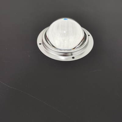 100w Led Light Ống kính thủy tinh Led 78mm, Ống kính Led 60 độ với tản nhiệt vuông