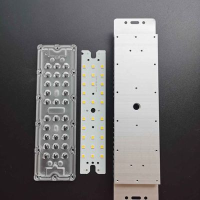 28W Optical PC Street Lamp Lens Array With Power Supply