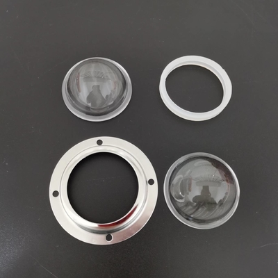 Dia 50mm Chiều cao phản xạ lõi ngô 24mm, ống kính thủy tinh cho đèn đường