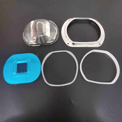 Outdoor Street Light 10w Led Lens , LED Optical Glass Lens With Bridgelux Chip