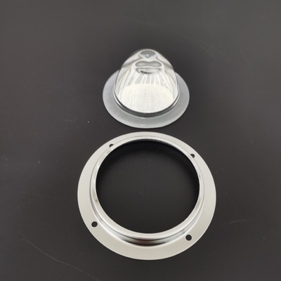 Ống kính thủy tinh Borosilicate Led Ống kính lúp 45 độ